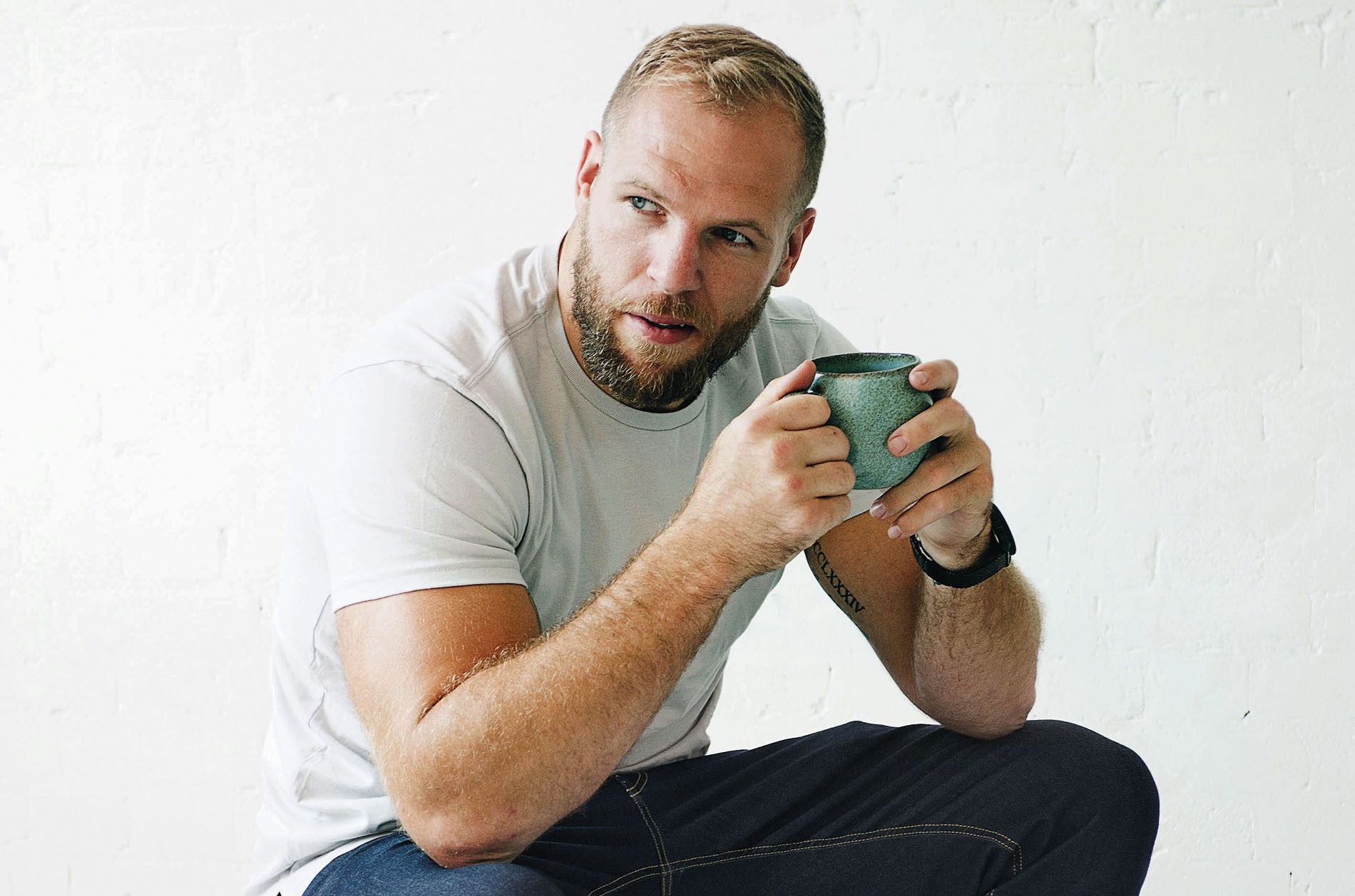 Person in charge reflect farmers LIFT THE WEIGHT — James Haskell on why it's important to talk about mental  healthThe Review Magazine. Life. Style.