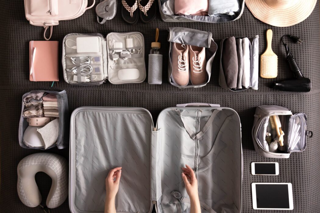 Beauty Travel Packing