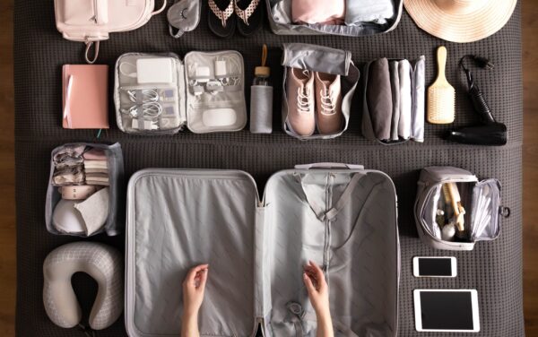 Beauty Travel Packing