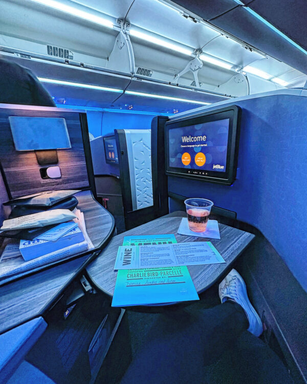 Mint Class suite on Jet Blue
